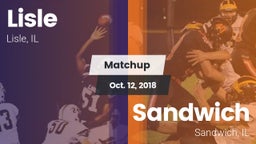 Matchup: Lisle  vs. Sandwich  2018