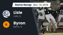 Recap: Lisle  vs. Byron  2018