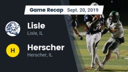 Recap: Lisle  vs. Herscher  2019