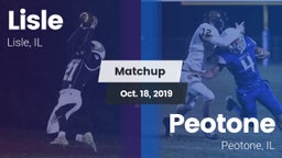 Matchup: Lisle  vs. Peotone  2019