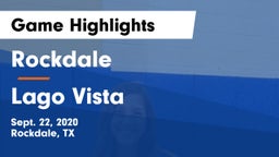 Rockdale  vs Lago Vista  Game Highlights - Sept. 22, 2020