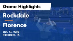 Rockdale  vs Florence  Game Highlights - Oct. 13, 2020