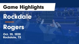 Rockdale  vs Rogers  Game Highlights - Oct. 20, 2020