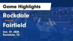 Rockdale  vs Fairfield  Game Highlights - Oct. 29, 2020
