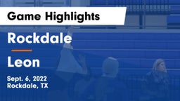 Rockdale  vs Leon  Game Highlights - Sept. 6, 2022