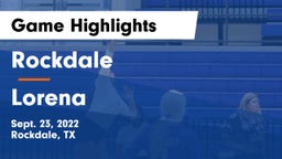 Rockdale  vs Lorena  Game Highlights - Sept. 23, 2022