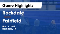 Rockdale  vs Fairfield  Game Highlights - Nov. 1, 2022