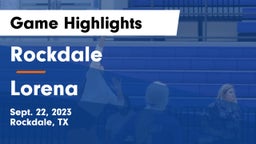 Rockdale  vs Lorena  Game Highlights - Sept. 22, 2023