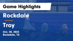 Rockdale  vs Troy  Game Highlights - Oct. 20, 2023
