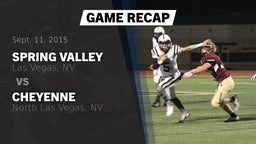 Recap: Spring Valley  vs. Cheyenne  2015