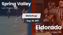 Matchup: Spring Valley High vs. Eldorado  2017