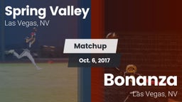 Matchup: Spring Valley High vs. Bonanza  2017