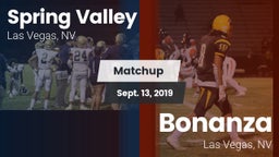 Matchup: Spring Valley High vs. Bonanza  2019