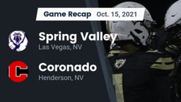 Recap: Spring Valley  vs. Coronado  2021