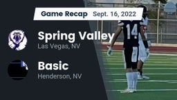 Recap: Spring Valley  vs. Basic  2022