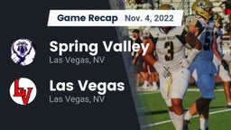 Recap: Spring Valley  vs. Las Vegas  2022