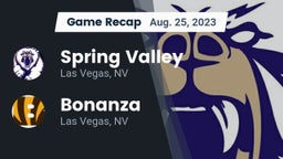 Recap: Spring Valley  vs. Bonanza  2023