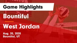 Bountiful  vs West Jordan  Game Highlights - Aug. 20, 2020