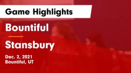 Bountiful  vs Stansbury  Game Highlights - Dec. 2, 2021