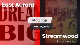 Matchup: East  vs. Streamwood  2016