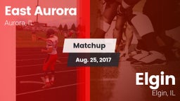 Matchup: East  vs. Elgin  2017