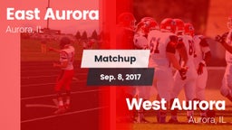 Matchup: East  vs. West Aurora  2017