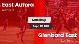 Matchup: East  vs. Glenbard East  2017