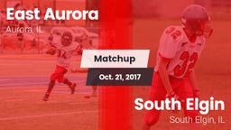 Matchup: East  vs. South Elgin  2017