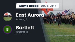 Recap: East Aurora  vs. Bartlett  2017