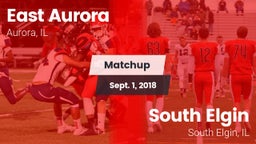 Matchup: East  vs. South Elgin  2018