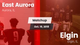 Matchup: East  vs. Elgin  2018