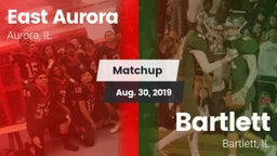 Matchup: East  vs. Bartlett  2019