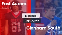 Matchup: East  vs. Glenbard South  2019