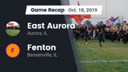 Recap: East Aurora  vs. Fenton  2019