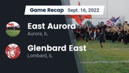 Recap: East Aurora  vs. Glenbard East  2022
