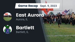 Recap: East Aurora  vs. Bartlett  2023