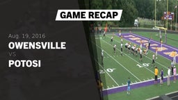 Recap: Owensville  vs. Potosi 2016