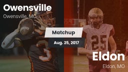 Matchup: Owensville High vs. Eldon  2017