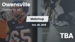 Matchup: Owensville High vs. TBA 2018