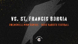 Owensville football highlights vs. St. Francis Borgia