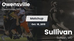 Matchup: Owensville High vs. Sullivan  2019