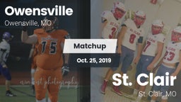 Matchup: Owensville High vs. St. Clair  2019