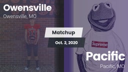 Matchup: Owensville High vs. Pacific  2020