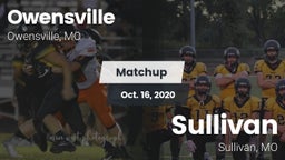 Matchup: Owensville High vs. Sullivan  2020