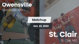 Matchup: Owensville High vs. St. Clair  2020