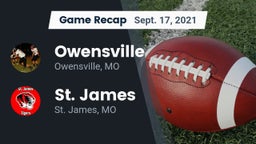 Recap: Owensville  vs. St. James  2021