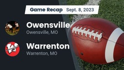 Recap: Owensville  vs. Warrenton  2023