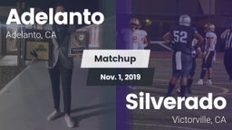 Matchup: Adelanto  vs. Silverado  2019