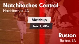 Matchup: Natchitoches vs. Ruston  2016