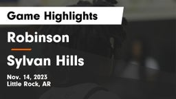 Robinson  vs Sylvan Hills  Game Highlights - Nov. 14, 2023